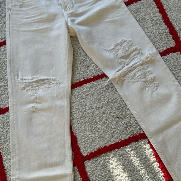 Citizens of Humanity EVA ripped white straight jeans - Picture 9 of 14